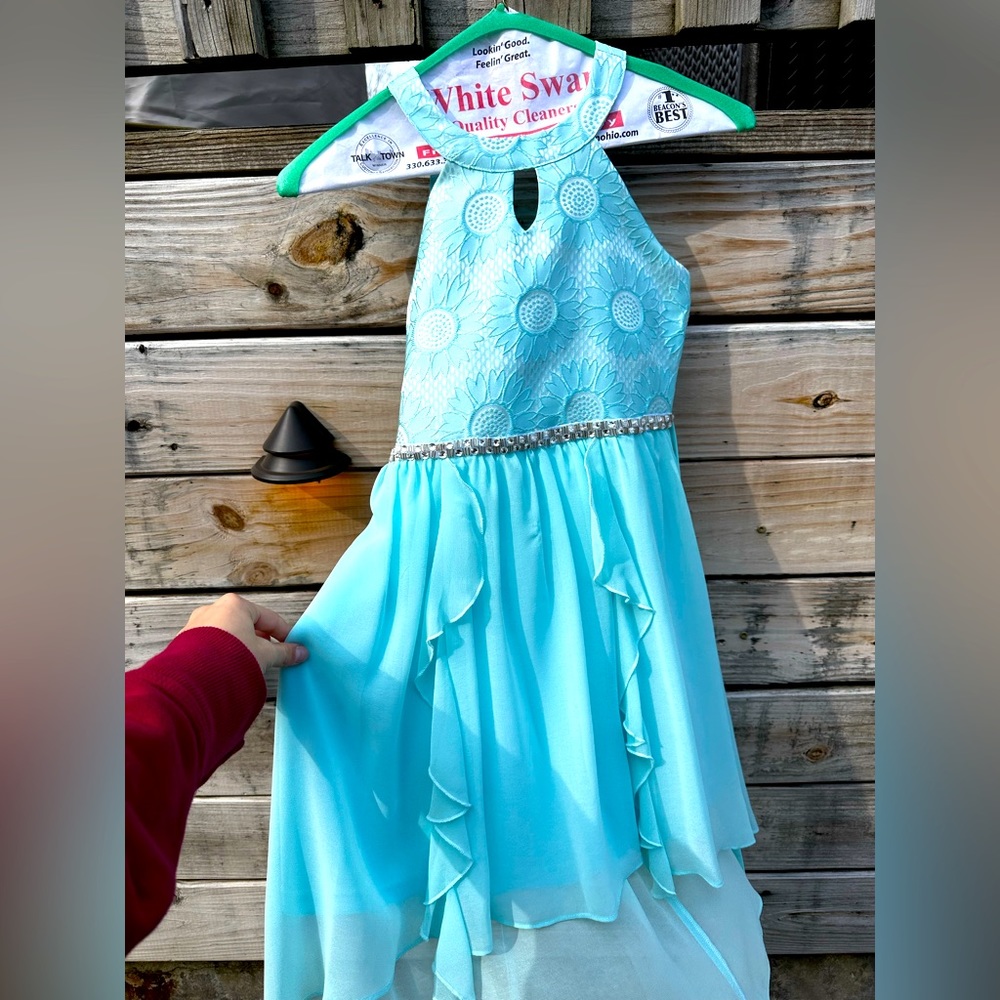 Little girls spring or summer formal dress